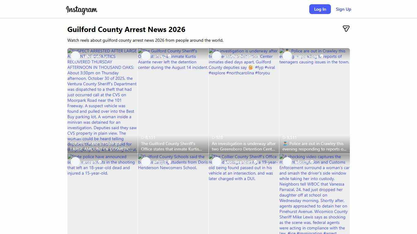 Guilford County Arrest News 2026